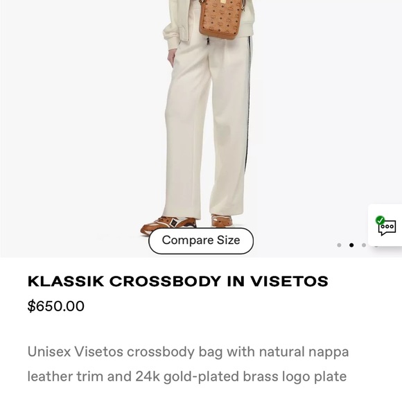 MCM crossbody - Picture 8 of 13